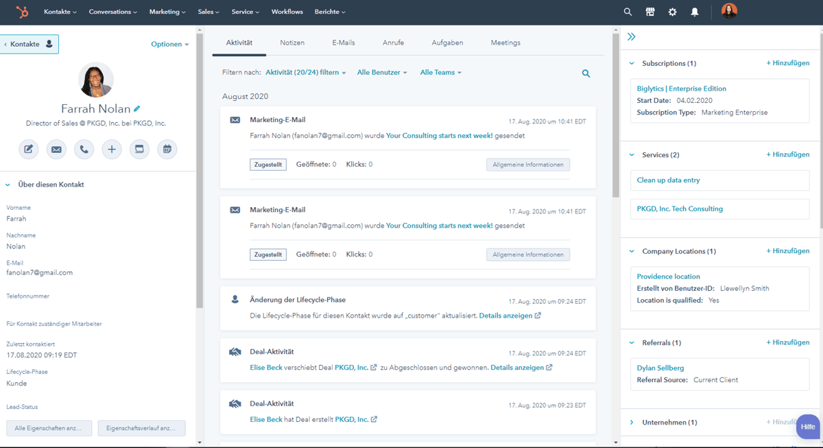 HubSpot und Salesforce im Vergleich Alternative zu Salesforce